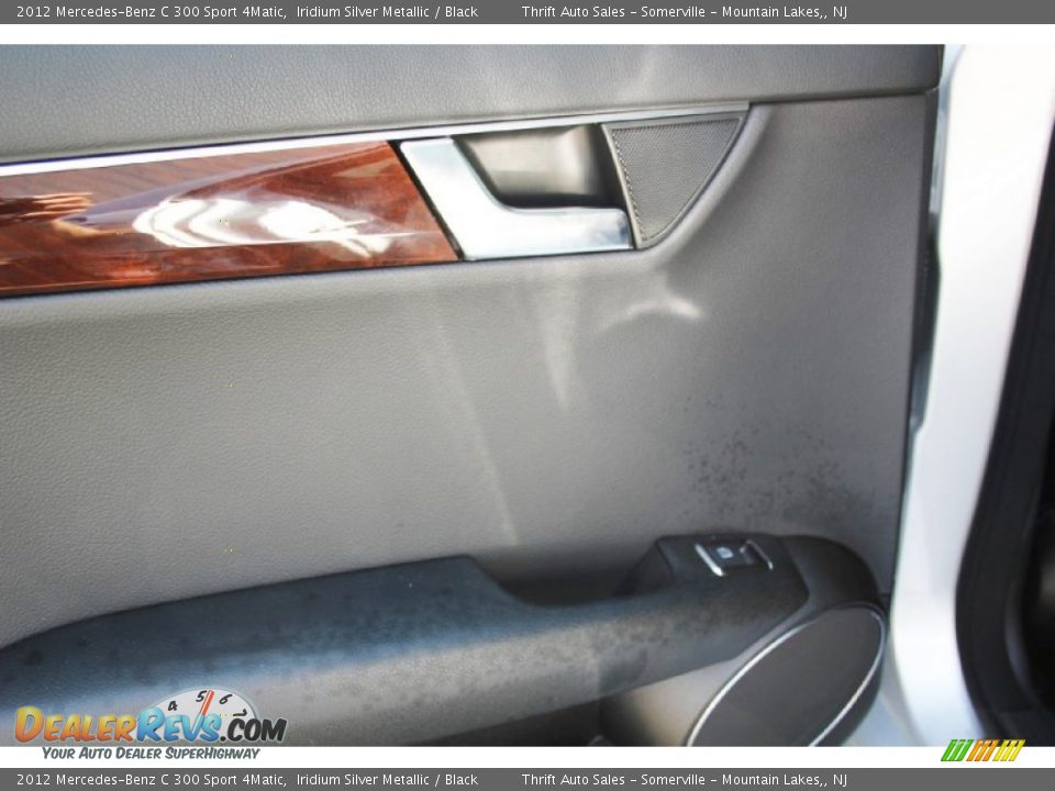 2012 Mercedes-Benz C 300 Sport 4Matic Iridium Silver Metallic / Black Photo #14