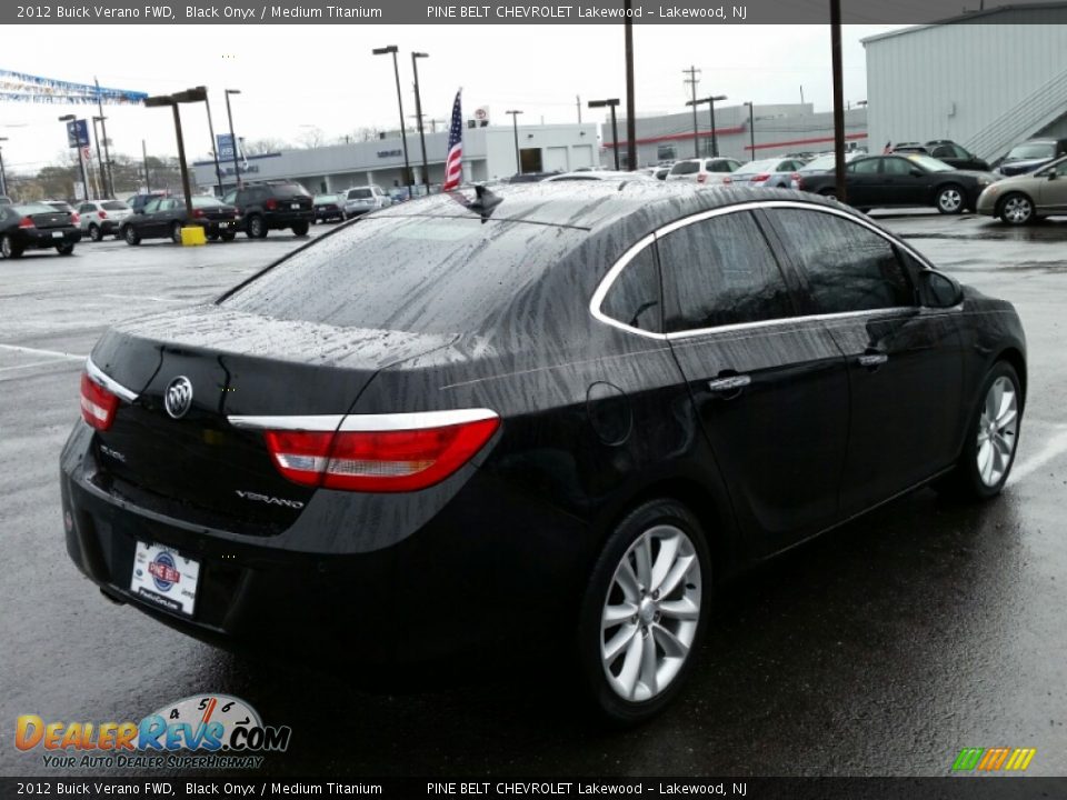 2012 Buick Verano FWD Black Onyx / Medium Titanium Photo #7