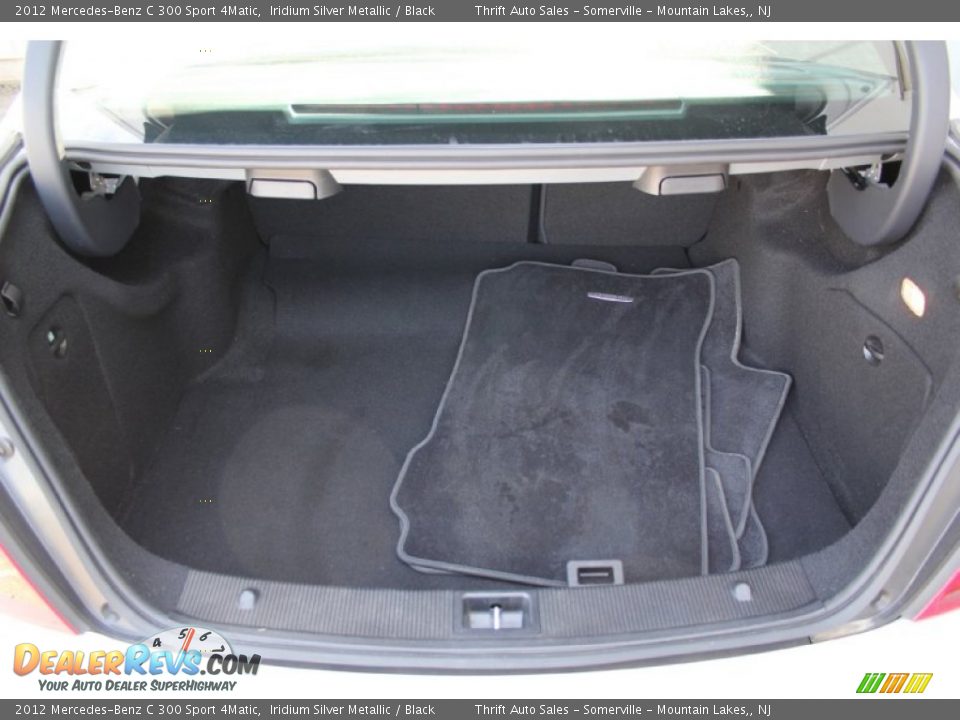 2012 Mercedes-Benz C 300 Sport 4Matic Iridium Silver Metallic / Black Photo #16