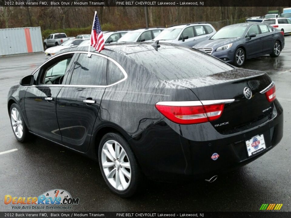 2012 Buick Verano FWD Black Onyx / Medium Titanium Photo #9