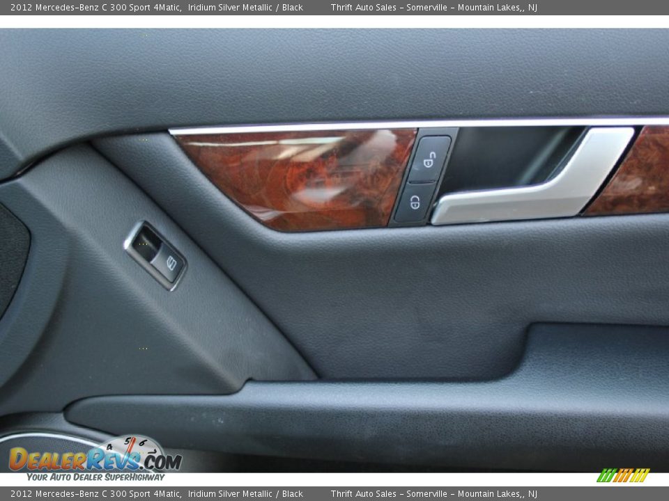2012 Mercedes-Benz C 300 Sport 4Matic Iridium Silver Metallic / Black Photo #20