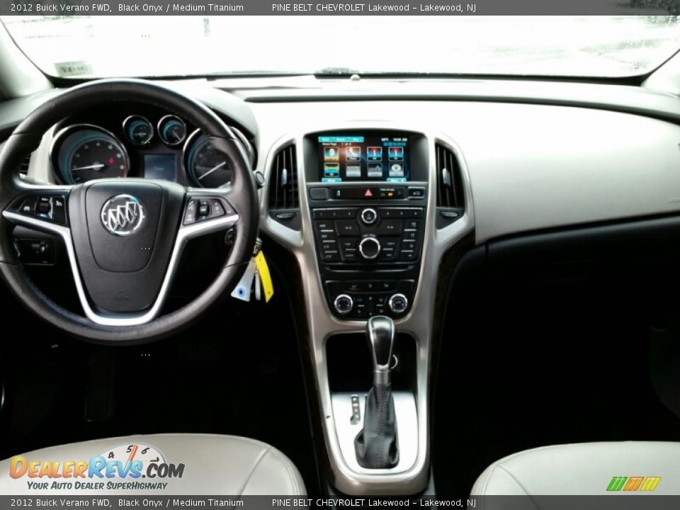 2012 Buick Verano FWD Black Onyx / Medium Titanium Photo #13