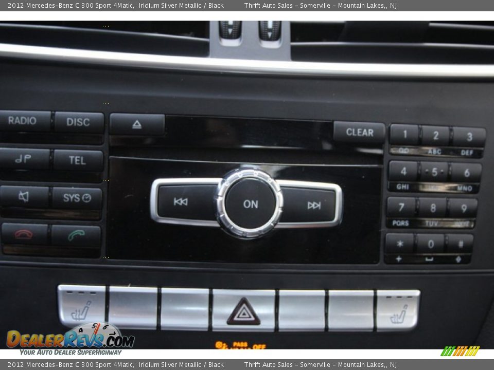 2012 Mercedes-Benz C 300 Sport 4Matic Iridium Silver Metallic / Black Photo #25