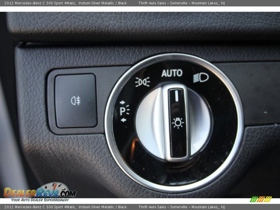 2012 Mercedes-Benz C 300 Sport 4Matic Iridium Silver Metallic / Black Photo #31