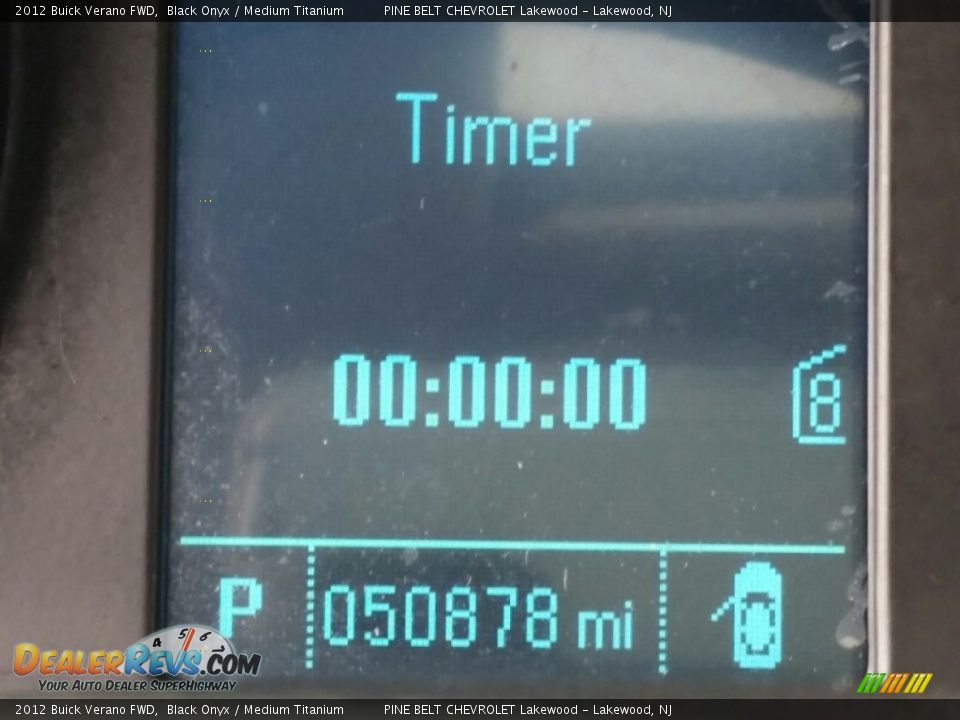 2012 Buick Verano FWD Black Onyx / Medium Titanium Photo #19