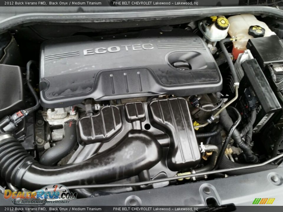 2012 Buick Verano FWD Black Onyx / Medium Titanium Photo #26