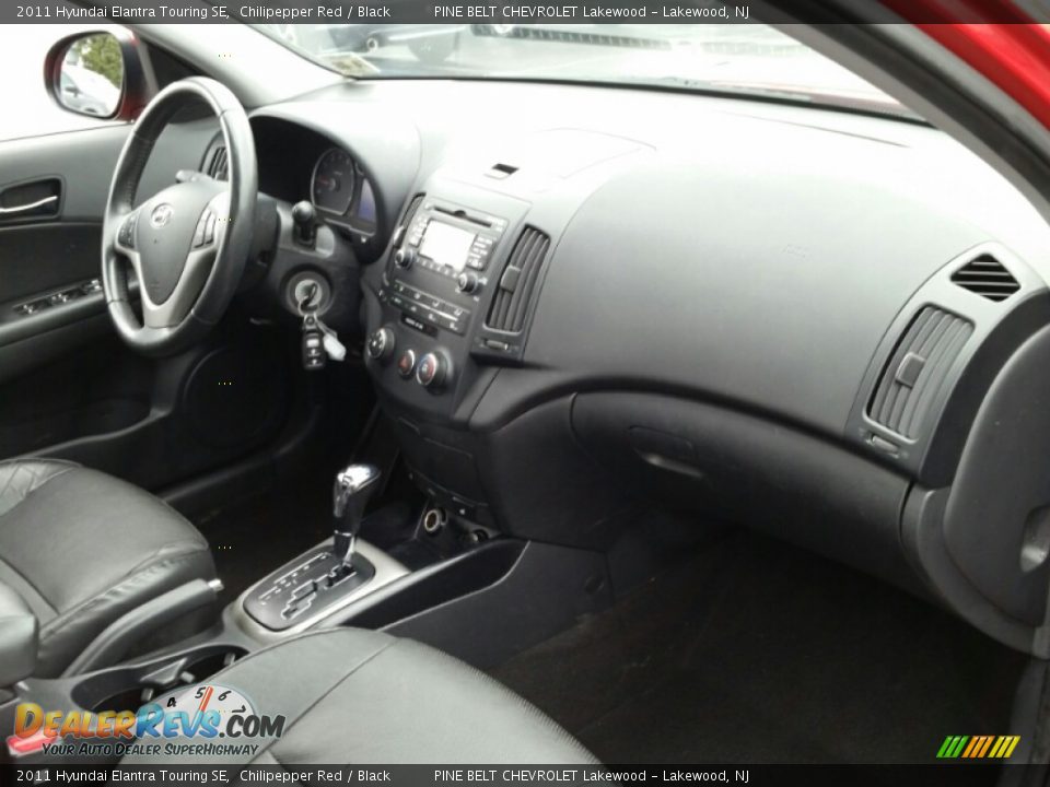 2011 Hyundai Elantra Touring SE Chilipepper Red / Black Photo #6