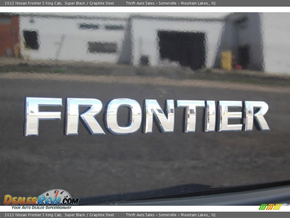 2013 Nissan Frontier S King Cab Super Black / Graphite Steel Photo #19