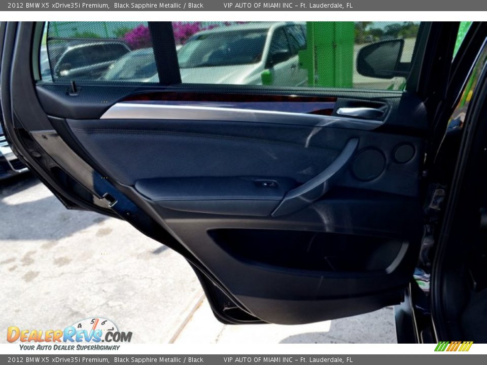 2012 BMW X5 xDrive35i Premium Black Sapphire Metallic / Black Photo #27