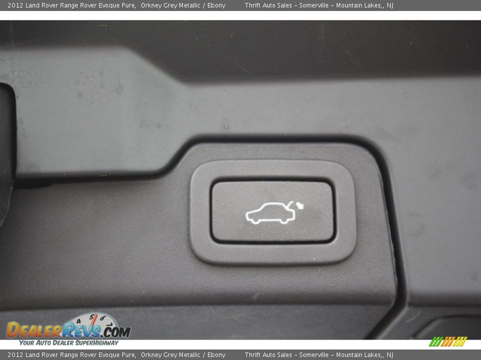 2012 Land Rover Range Rover Evoque Pure Orkney Grey Metallic / Ebony Photo #19