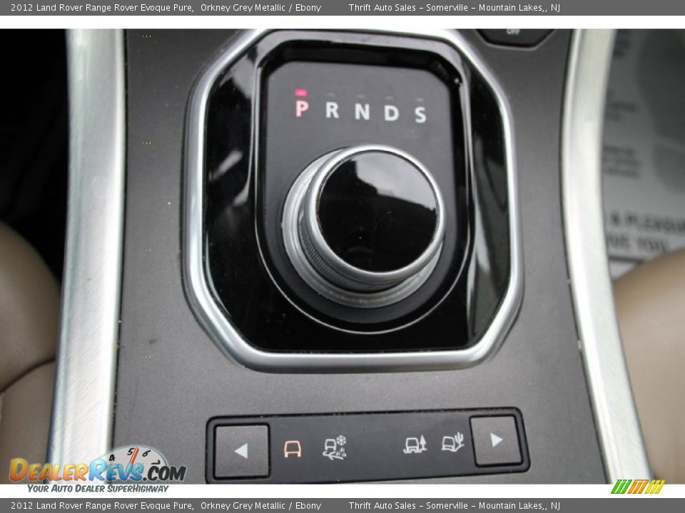 2012 Land Rover Range Rover Evoque Pure Orkney Grey Metallic / Ebony Photo #32