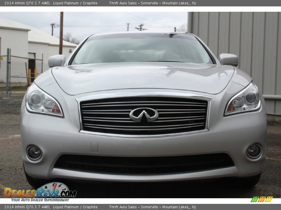 2014 Infiniti Q70 3.7 AWD Liquid Platinum / Graphite Photo #4