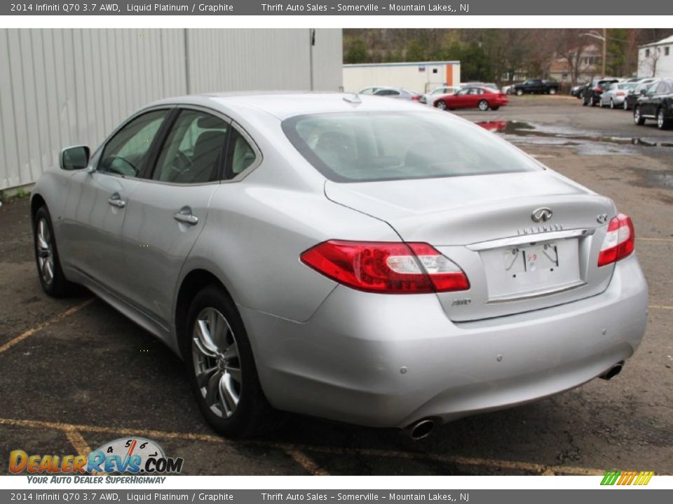 Liquid Platinum 2014 Infiniti Q70 3.7 AWD Photo #8