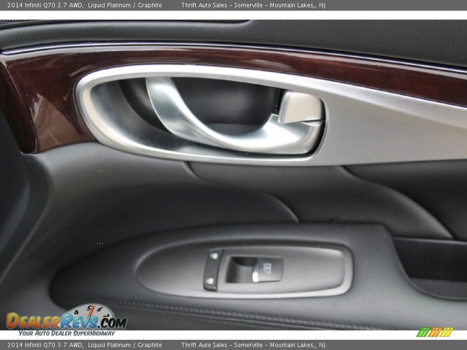 2014 Infiniti Q70 3.7 AWD Liquid Platinum / Graphite Photo #19