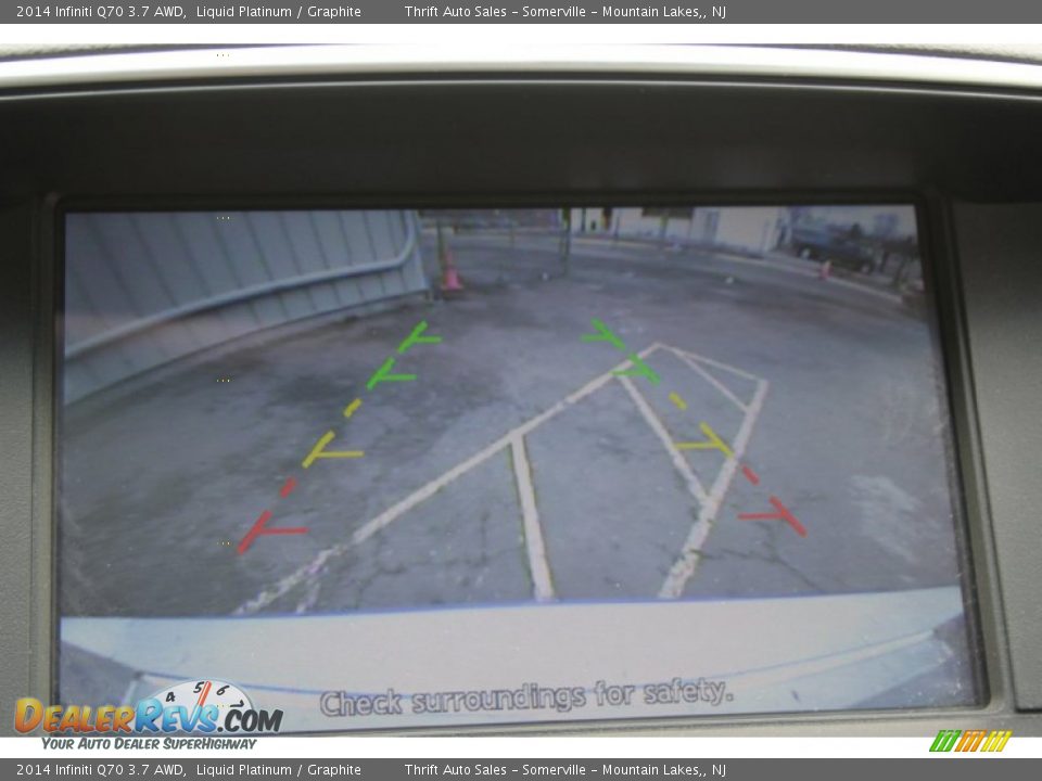 2014 Infiniti Q70 3.7 AWD Liquid Platinum / Graphite Photo #26