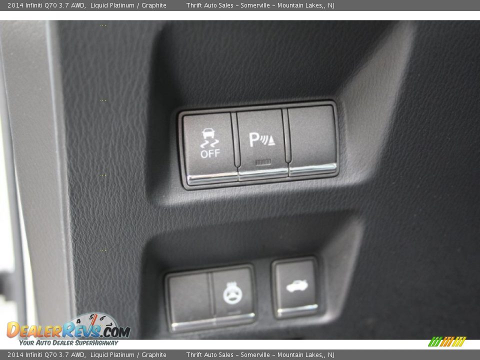 2014 Infiniti Q70 3.7 AWD Liquid Platinum / Graphite Photo #31