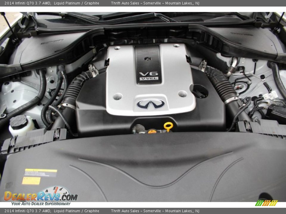 2014 Infiniti Q70 3.7 AWD 3.7 Liter DOHC 24-Valve CVTCS V6 Engine Photo #34