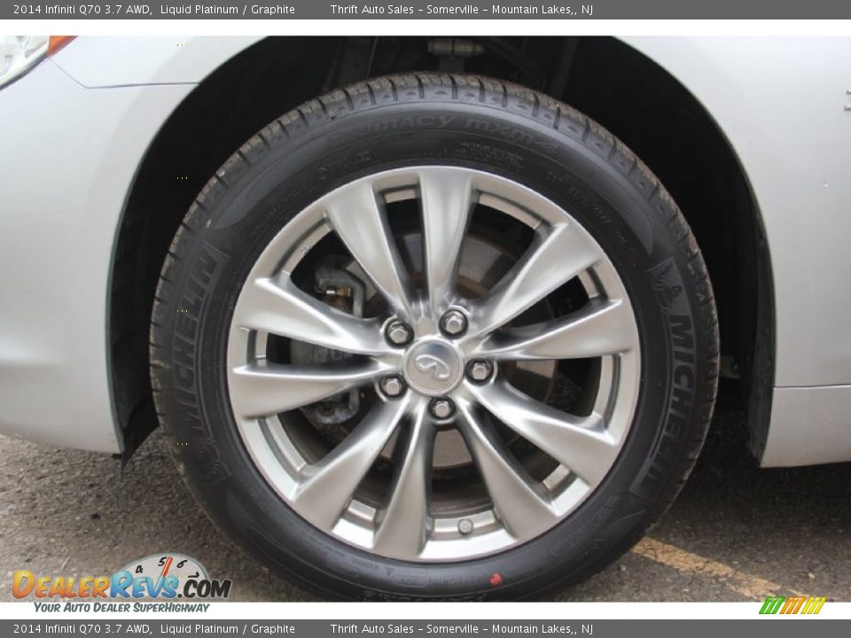 2014 Infiniti Q70 3.7 AWD Wheel Photo #35