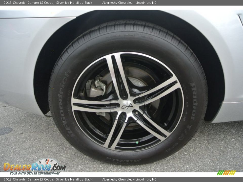 2013 Chevrolet Camaro LS Coupe Silver Ice Metallic / Black Photo #26