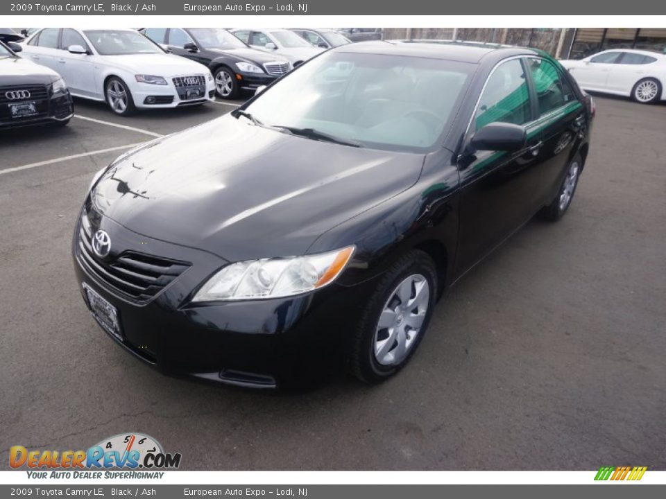 2009 Toyota Camry LE Black / Ash Photo #1