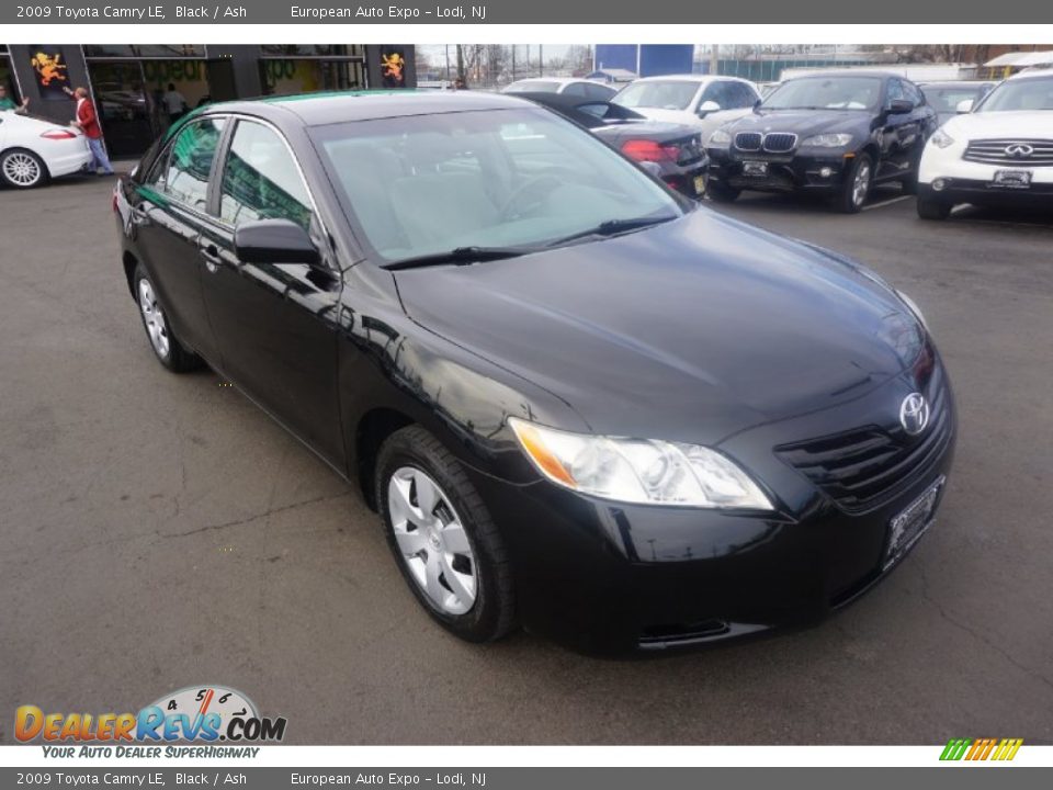 2009 Toyota Camry LE Black / Ash Photo #3