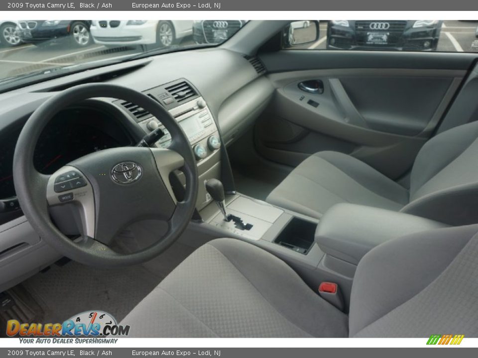 2009 Toyota Camry LE Black / Ash Photo #6