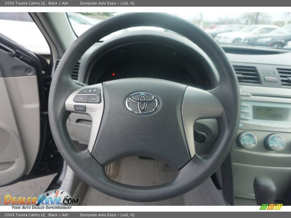 2009 Toyota Camry LE Black / Ash Photo #14
