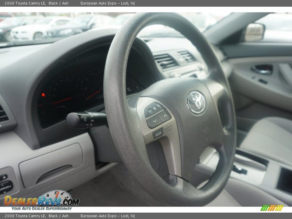 2009 Toyota Camry LE Black / Ash Photo #21