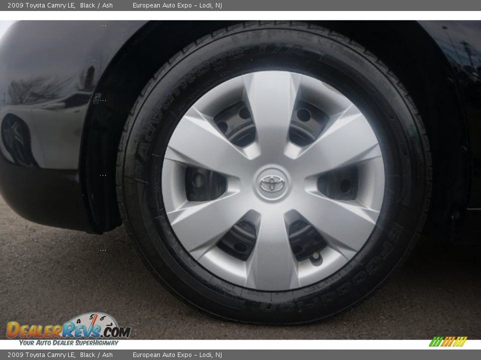 2009 Toyota Camry LE Black / Ash Photo #22