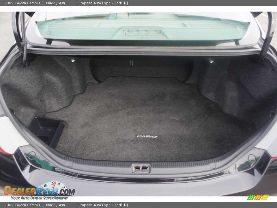 2009 Toyota Camry LE Black / Ash Photo #23