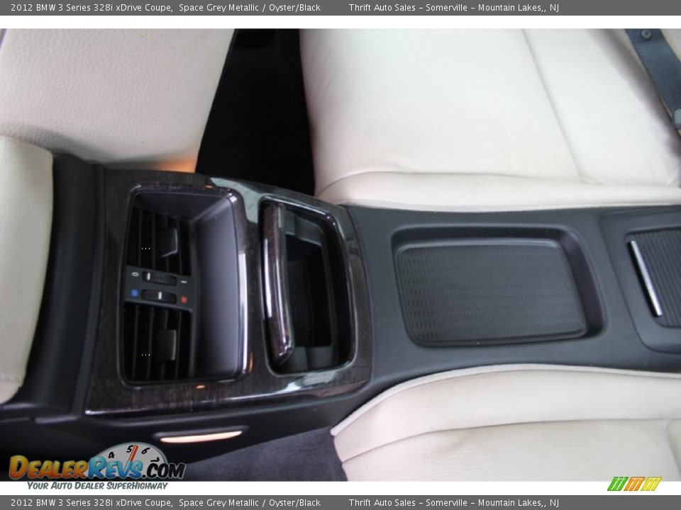 2012 BMW 3 Series 328i xDrive Coupe Space Grey Metallic / Oyster/Black Photo #14