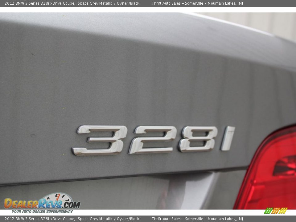 2012 BMW 3 Series 328i xDrive Coupe Space Grey Metallic / Oyster/Black Photo #25