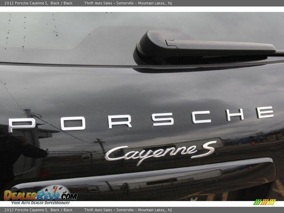 2012 Porsche Cayenne S Black / Black Photo #10