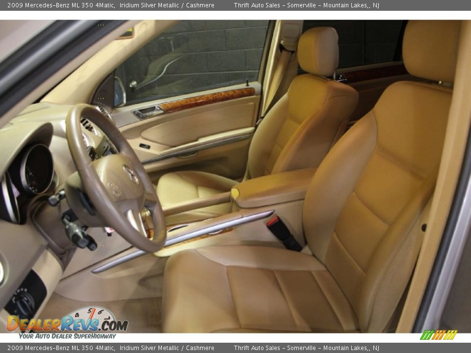 Cashmere Interior - 2009 Mercedes-Benz ML 350 4Matic Photo #12