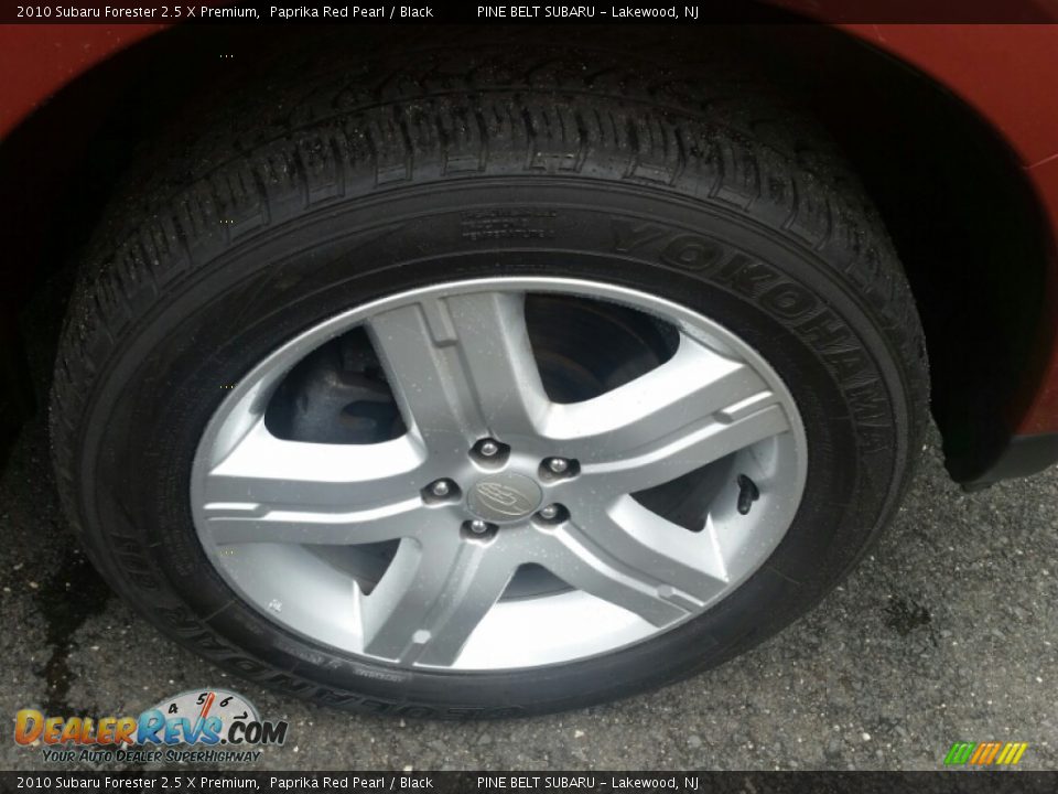 2010 Subaru Forester 2.5 X Premium Paprika Red Pearl / Black Photo #4