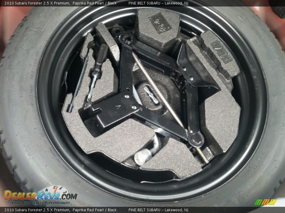 2010 Subaru Forester 2.5 X Premium Paprika Red Pearl / Black Photo #10
