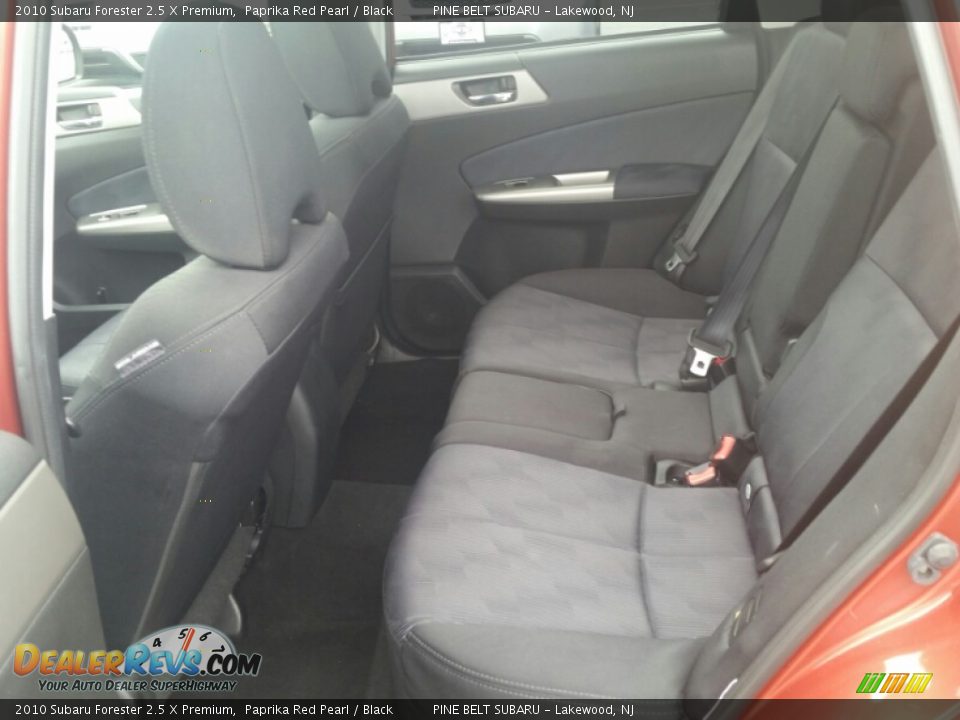 2010 Subaru Forester 2.5 X Premium Paprika Red Pearl / Black Photo #13