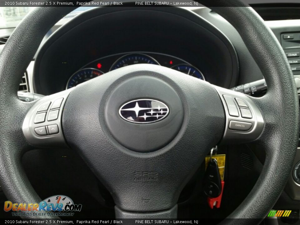 2010 Subaru Forester 2.5 X Premium Paprika Red Pearl / Black Photo #16