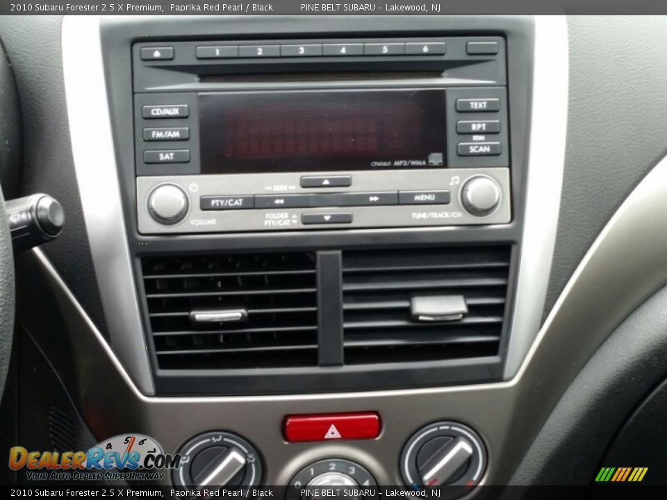 2010 Subaru Forester 2.5 X Premium Paprika Red Pearl / Black Photo #18