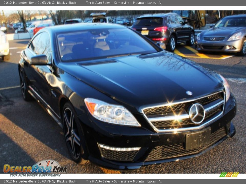 2012 Mercedes-Benz CL 63 AMG Black / Black Photo #4