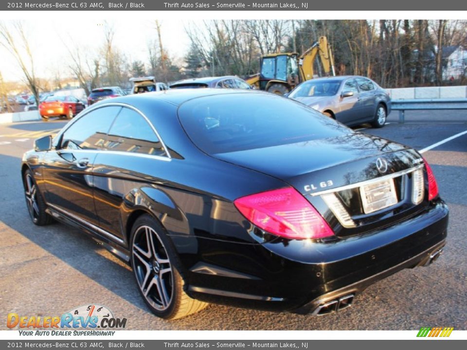 2012 Mercedes-Benz CL 63 AMG Black / Black Photo #6