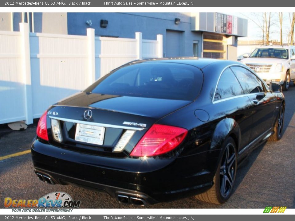 2012 Mercedes-Benz CL 63 AMG Black / Black Photo #7