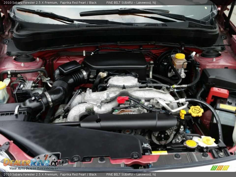 2010 Subaru Forester 2.5 X Premium Paprika Red Pearl / Black Photo #26