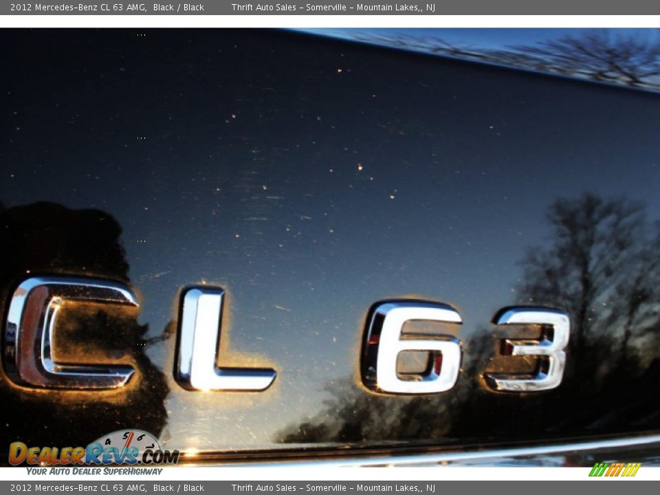 2012 Mercedes-Benz CL 63 AMG Black / Black Photo #12