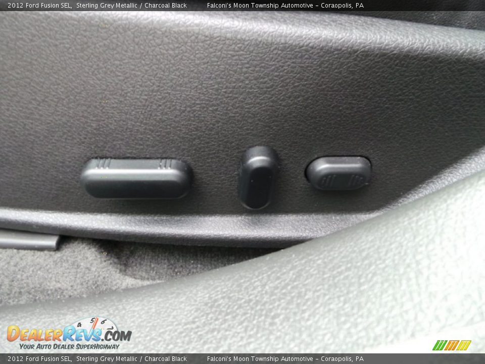 2012 Ford Fusion SEL Sterling Grey Metallic / Charcoal Black Photo #19