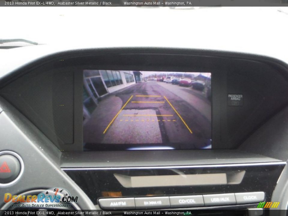 2013 Honda Pilot EX-L 4WD Alabaster Silver Metallic / Black Photo #15