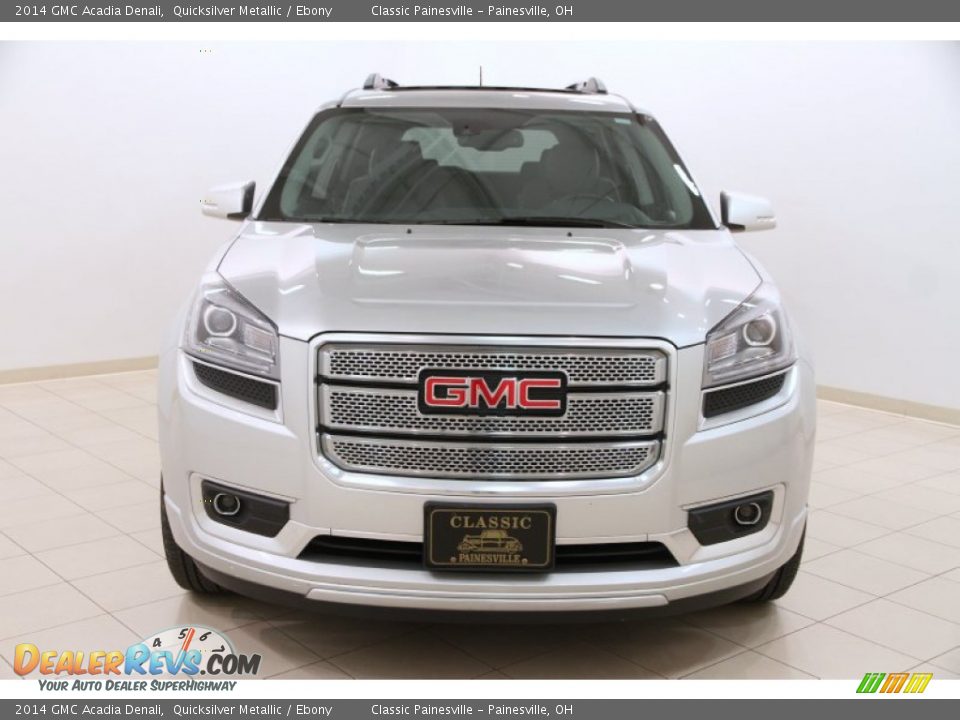 2014 GMC Acadia Denali Quicksilver Metallic / Ebony Photo #2