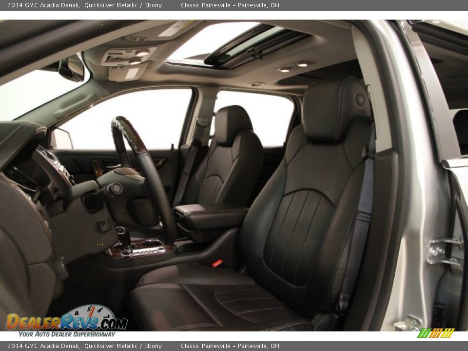 2014 GMC Acadia Denali Quicksilver Metallic / Ebony Photo #5