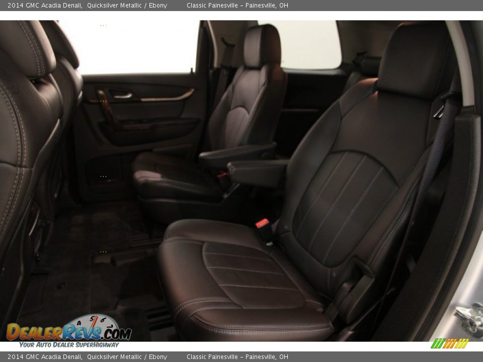 2014 GMC Acadia Denali Quicksilver Metallic / Ebony Photo #13