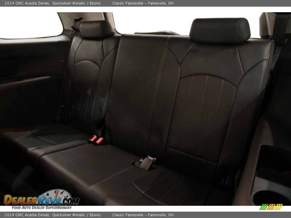 2014 GMC Acadia Denali Quicksilver Metallic / Ebony Photo #14